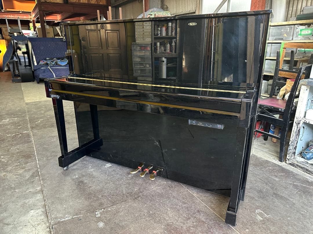 【美品】KAWAI KU-10AT 消音 サイレント　アップライトピアノ