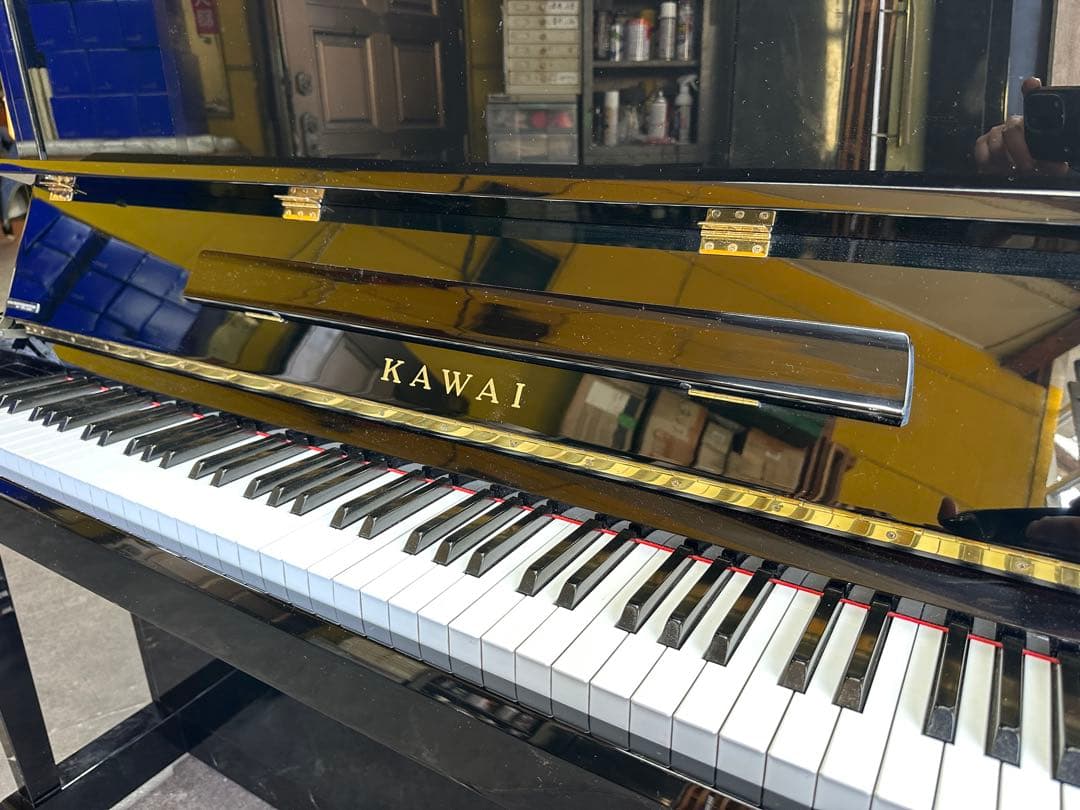 【美品】KAWAI KU-10AT 消音 サイレント　アップライトピアノ