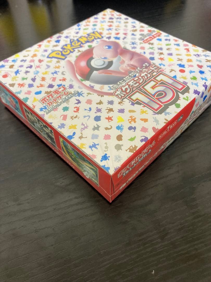 新品未開封　シュリンク付き　ポケモンカード151 ボックス