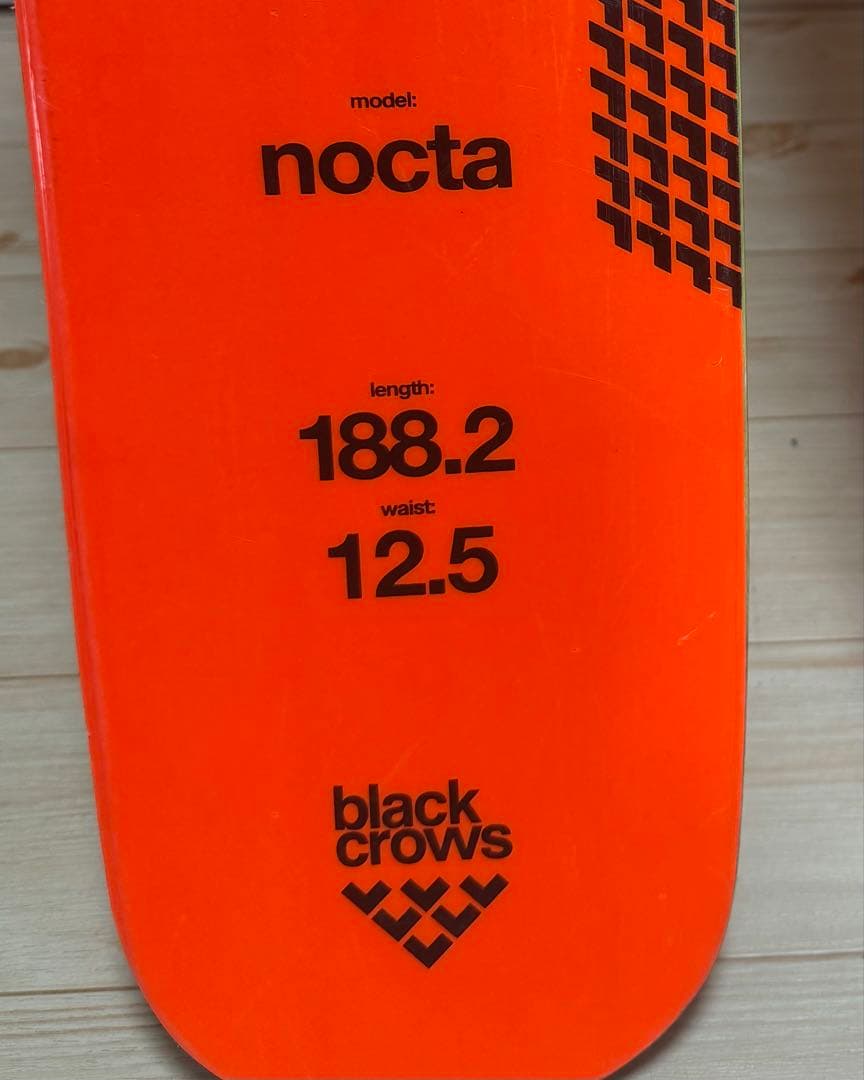 y*e様 【限定値下げ中】black crows nocta 188cm リーシ