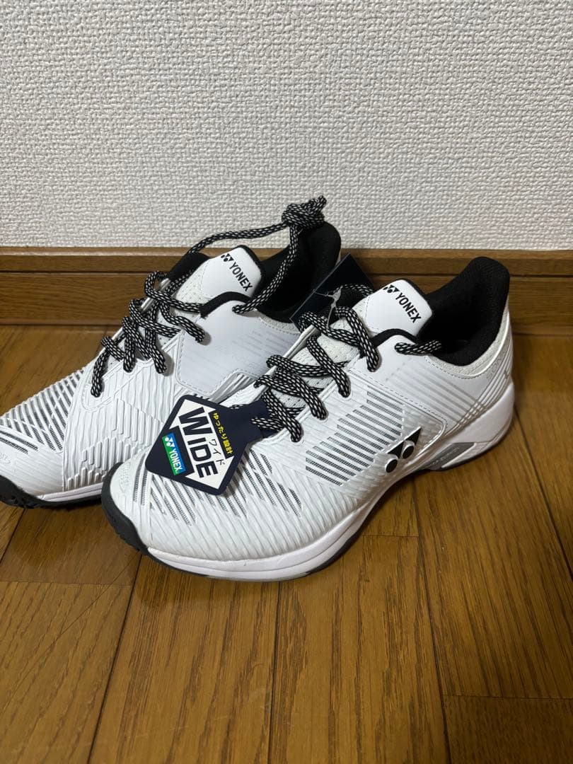 新品未使用 ヨネックス テニスシューズ パワークッション ソニケージ2 23.5