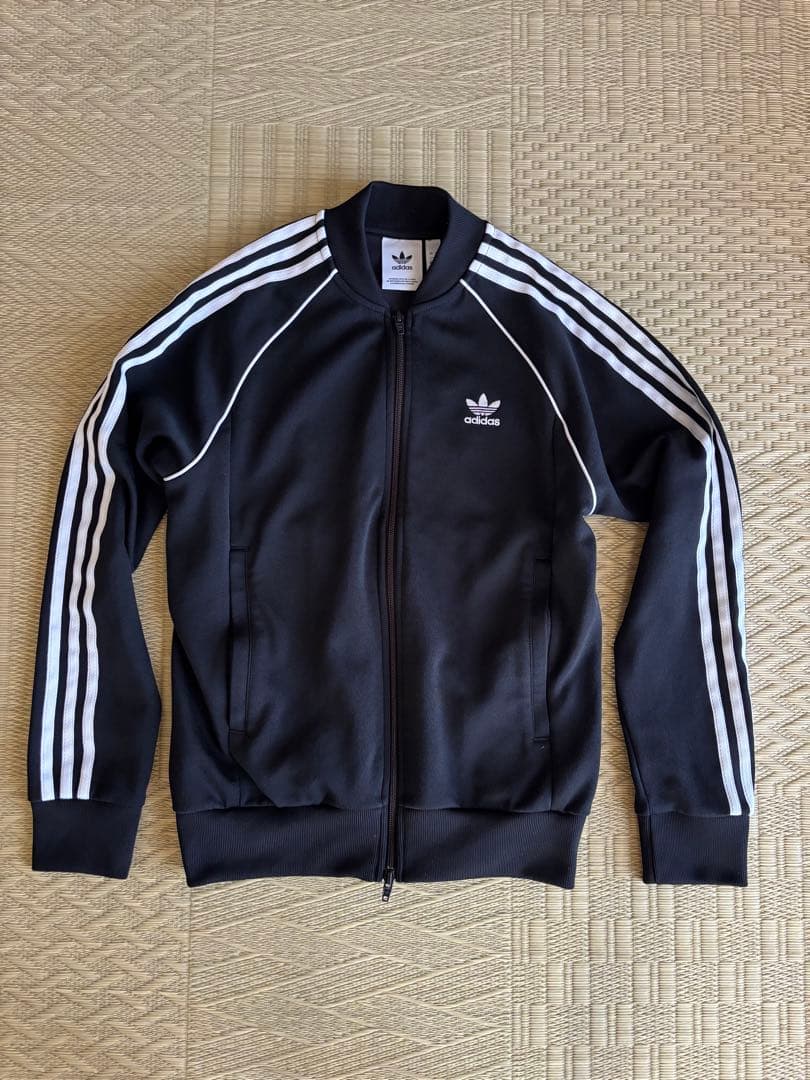 アディダス adidas クラシック SST トラックジャケット ジャージ 黒