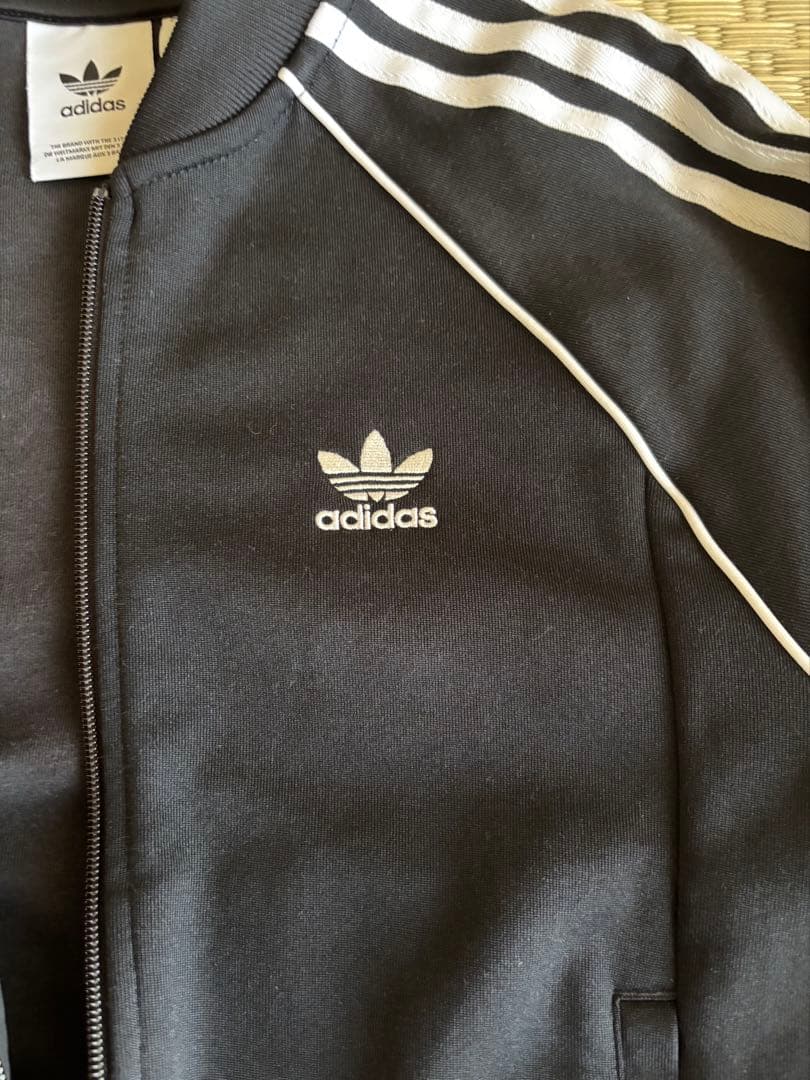 アディダス adidas クラシック SST トラックジャケット ジャージ 黒
