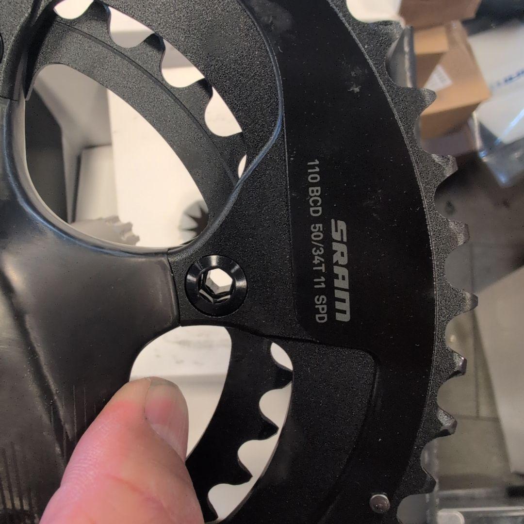 SRAM RED クランクセット 110 BCD 50/34T 170mm