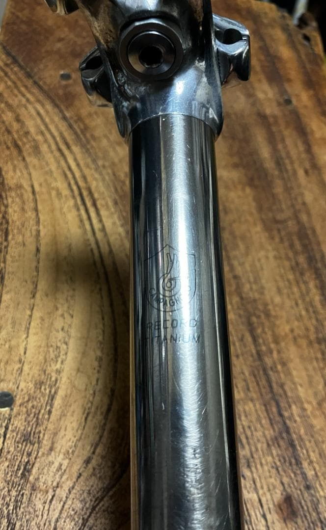 カンパニョーロ CAMPAGNOLO シートポスト レコード チタン 27.2