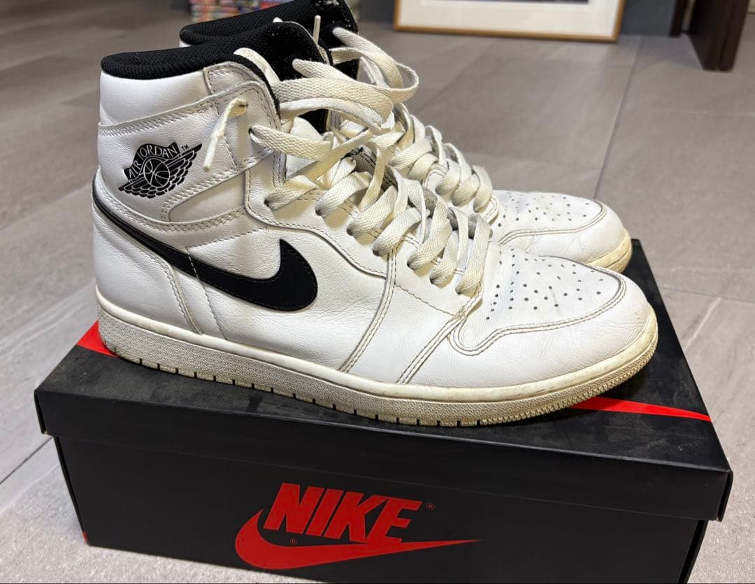 Nike Air Jordan 1 ホワイト/ブラック