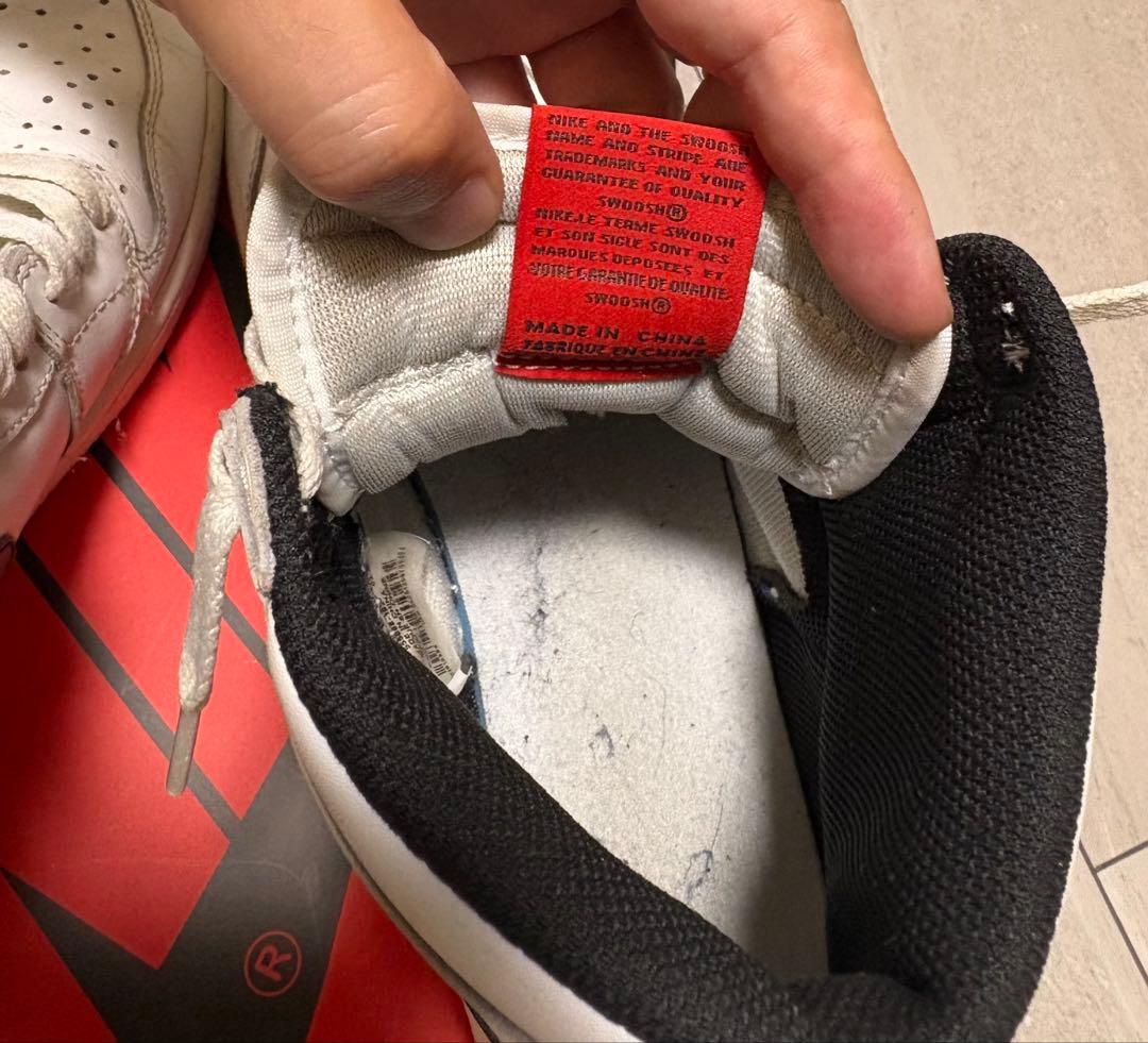 Nike Air Jordan 1 ホワイト/ブラック