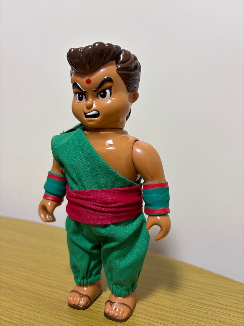 【レア品】ゴッコ堂 気合田くん ソフビ　道着姿　日本製ソフビ　ピッコロ風