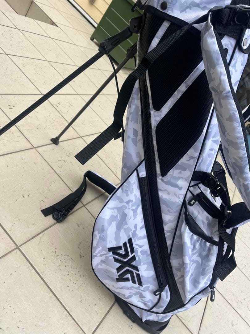 PXG キャディバックFAlRWAY CAMOスタンド式