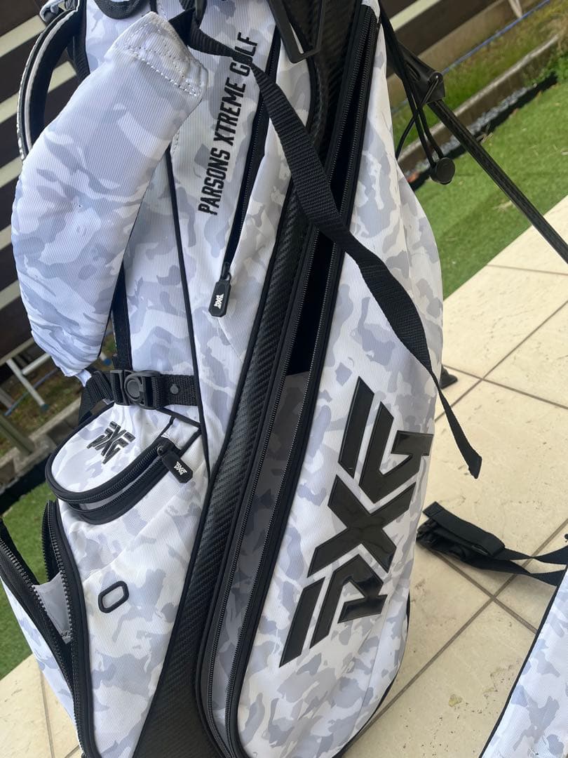 PXG キャディバックFAlRWAY CAMOスタンド式