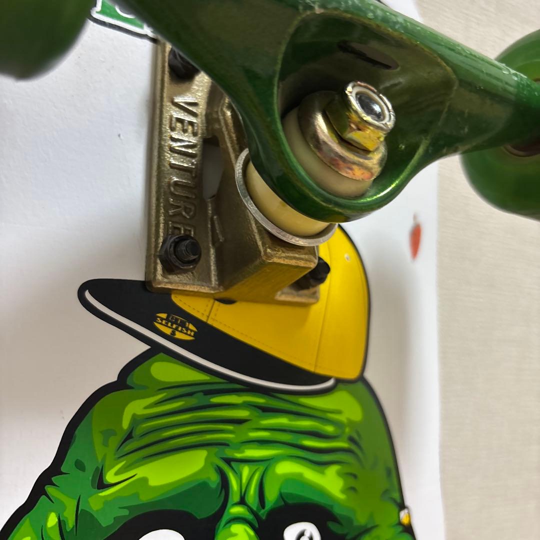 SELFISH スケートボードGOLDBUSTER Jereme Rogers