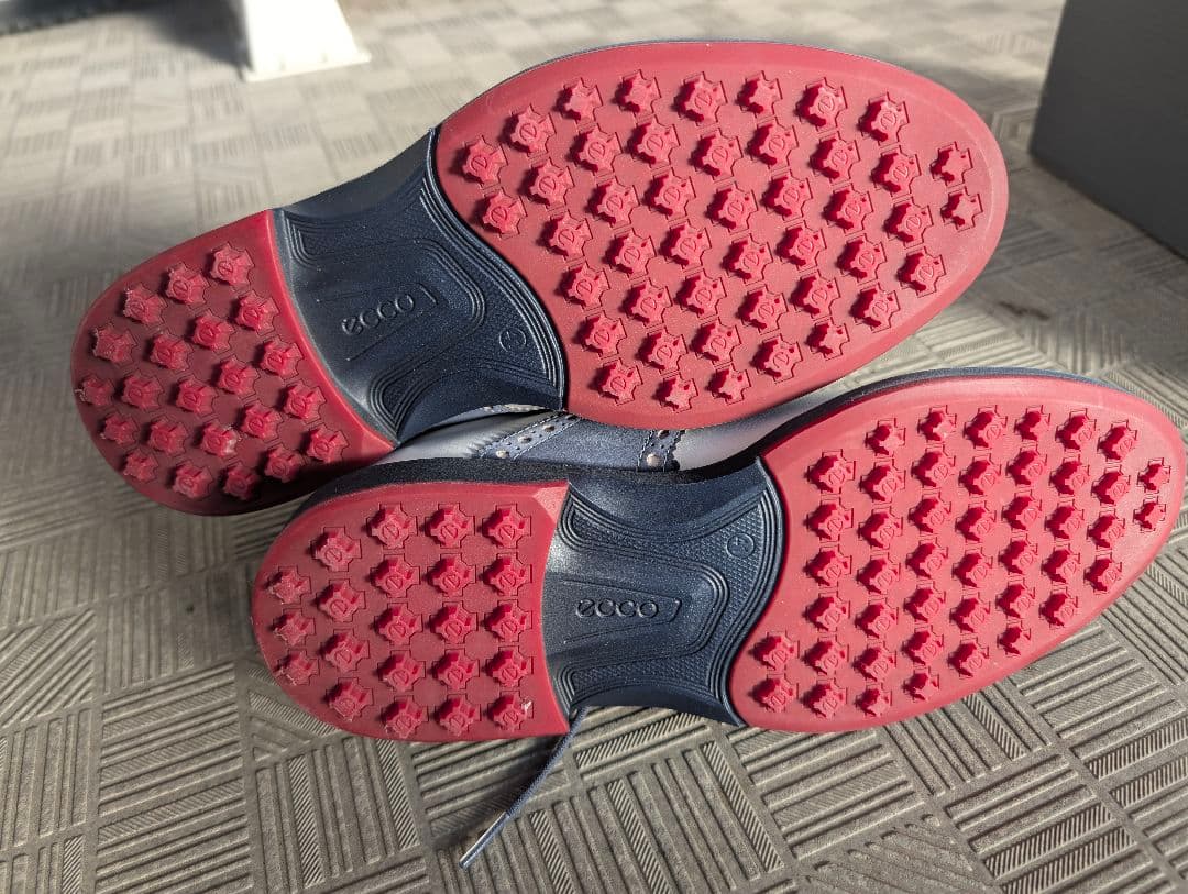 新品 ecco tour hybrid lace 41 エコー ゴルフ シューズ