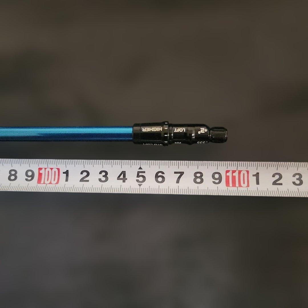 ツアーAD MD-7x 3W用 スリーブ、グリップ付きシャフト単品