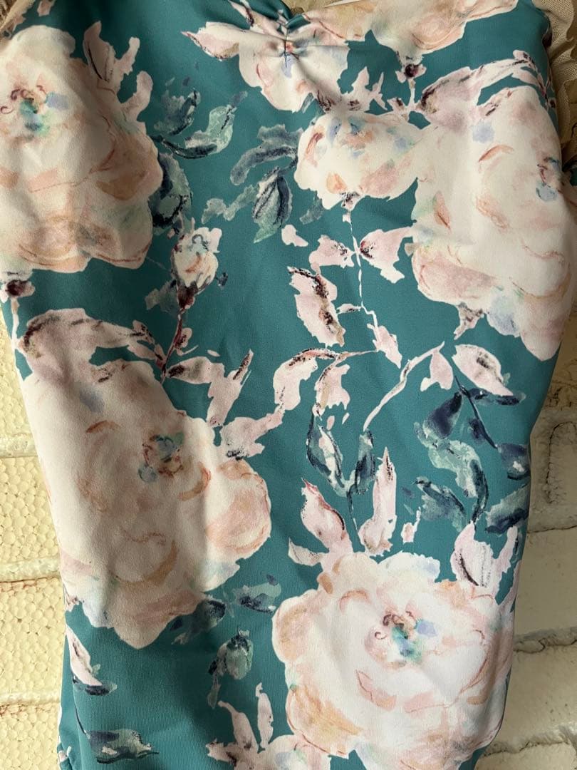 stina スティナ　花柄レオタード　Sサイズ