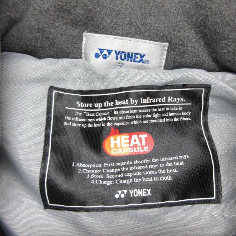 MY1956■YONEX■ヨネックス 中綿 ベンチコート フード取り外し L