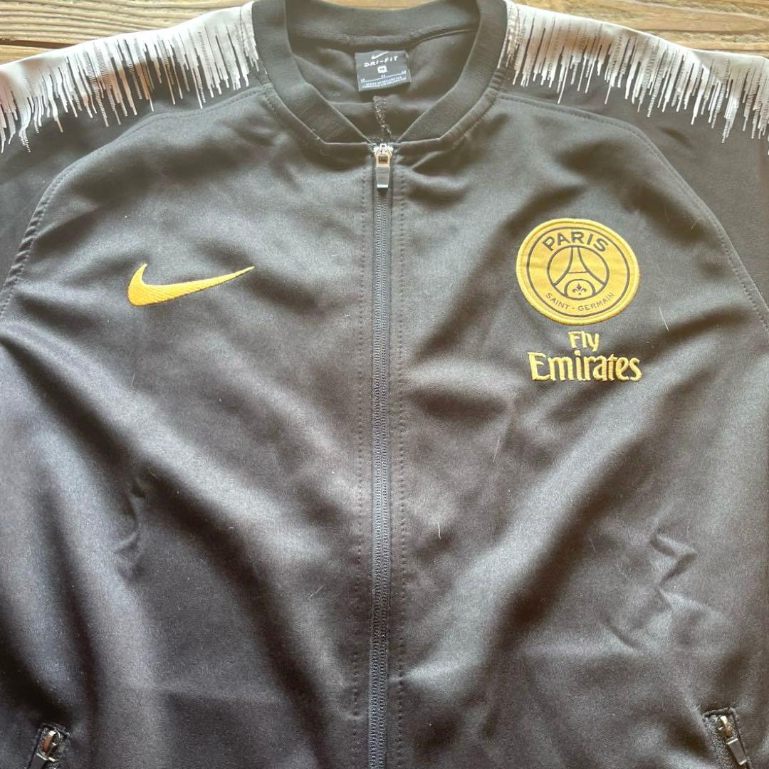 Nike パリ・サンジェルマン ジャージ セットアップ 上下 M ブラック