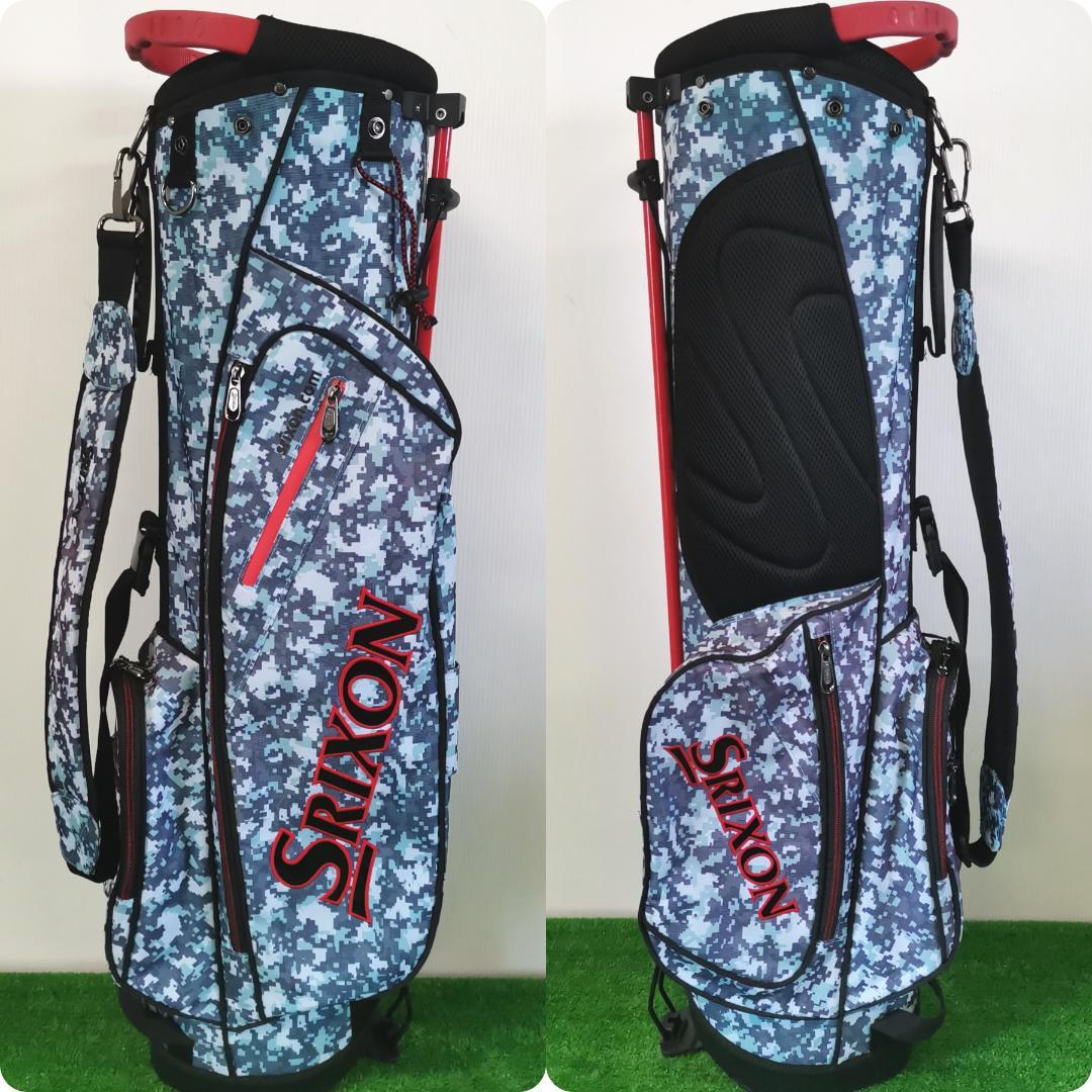 SRIXON スリクソン スタンド式 軽量 キャディバッグ 2.2kg 迷彩