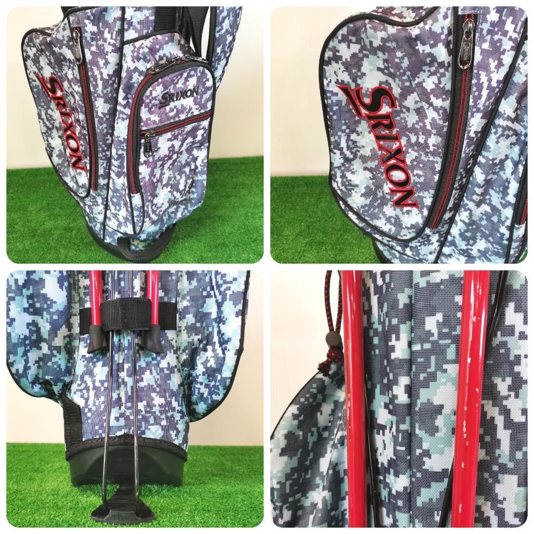 SRIXON スリクソン スタンド式 軽量 キャディバッグ 2.2kg 迷彩