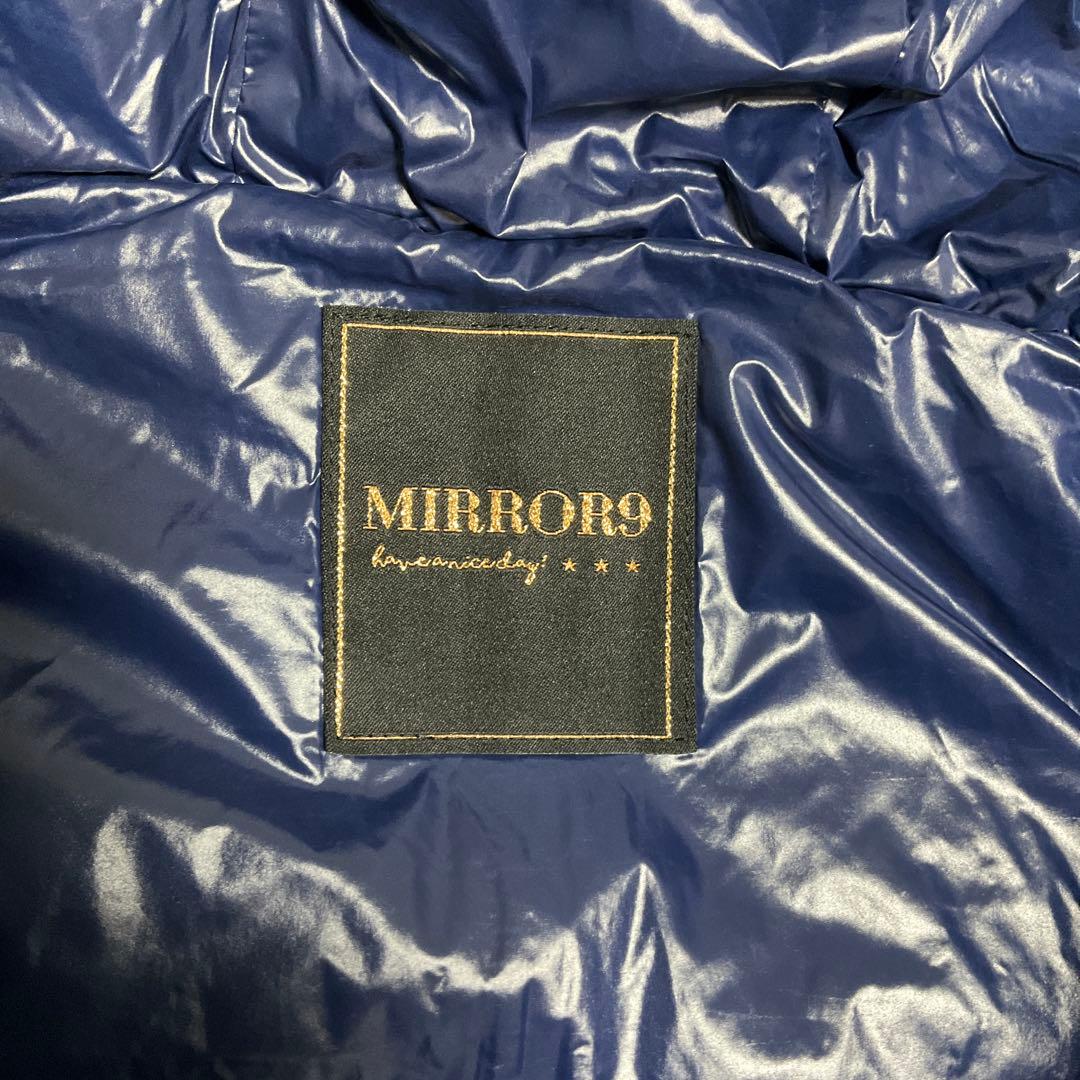 MIRROR9 ダウンジャケット　ネイビー