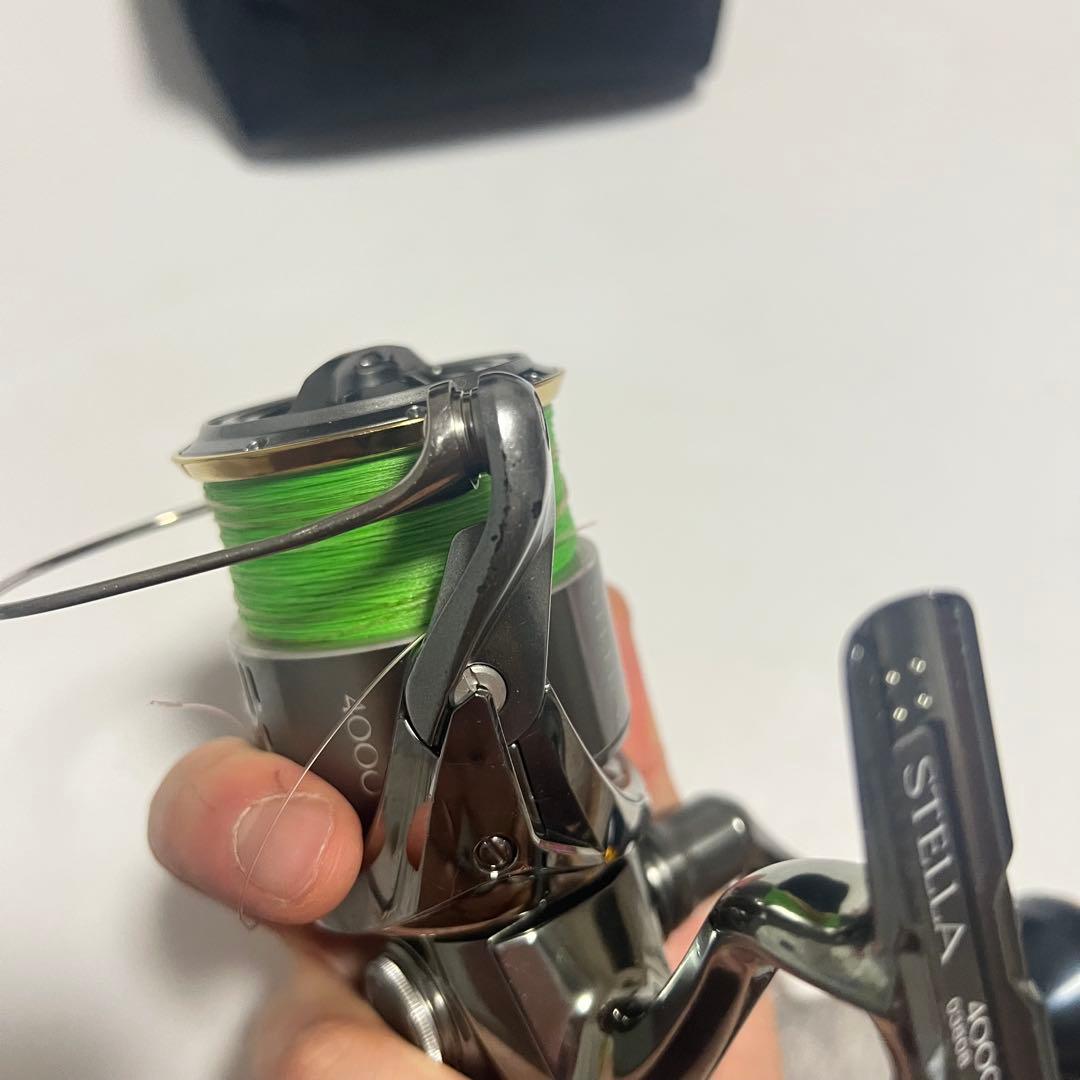 【やや美品】SHIMANO 18STELLA 4000 スピニングリール