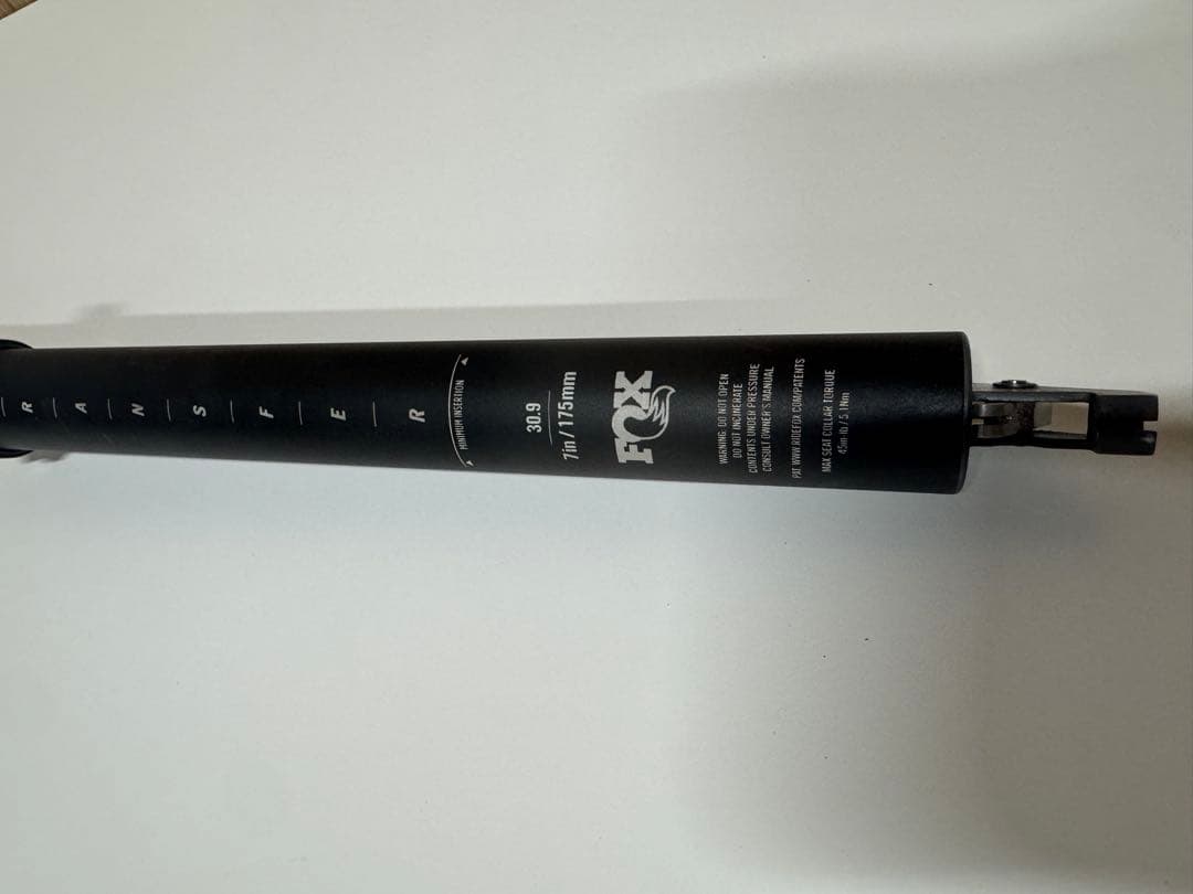 【美品】FOX TRANSFER factory 30.9mm 175mm