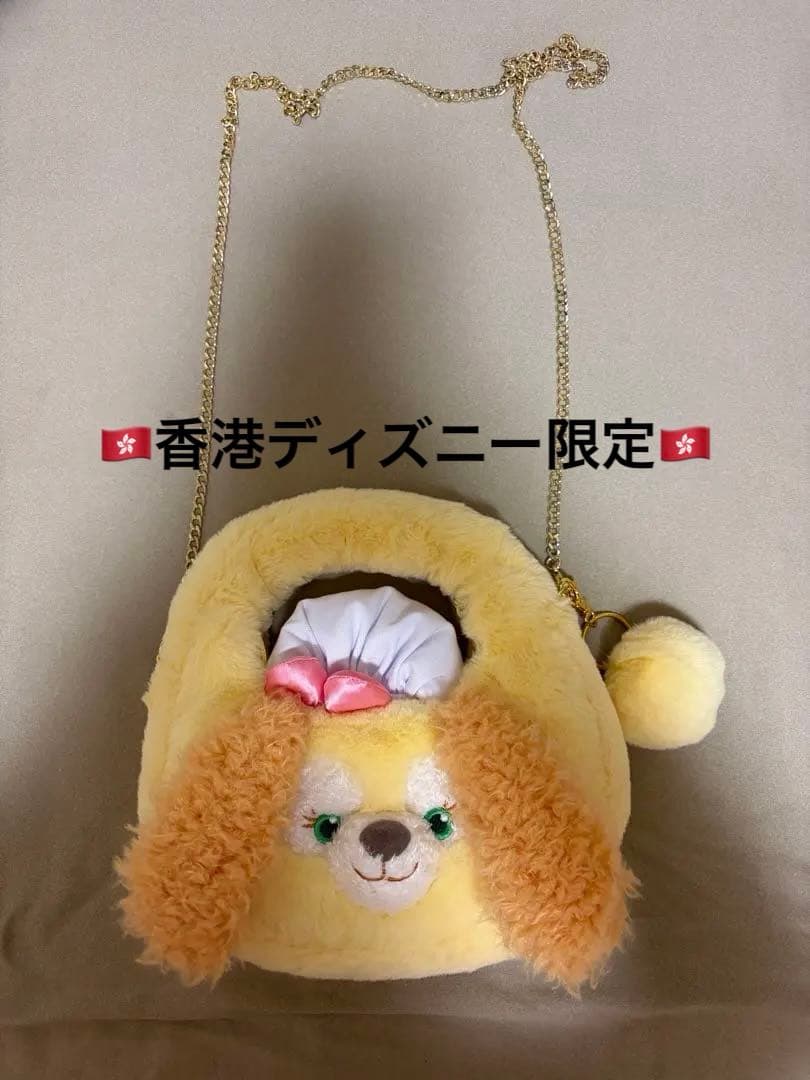 【香港ディズニー限定】 クッキーアン ショルダー付き ハンドバッグ