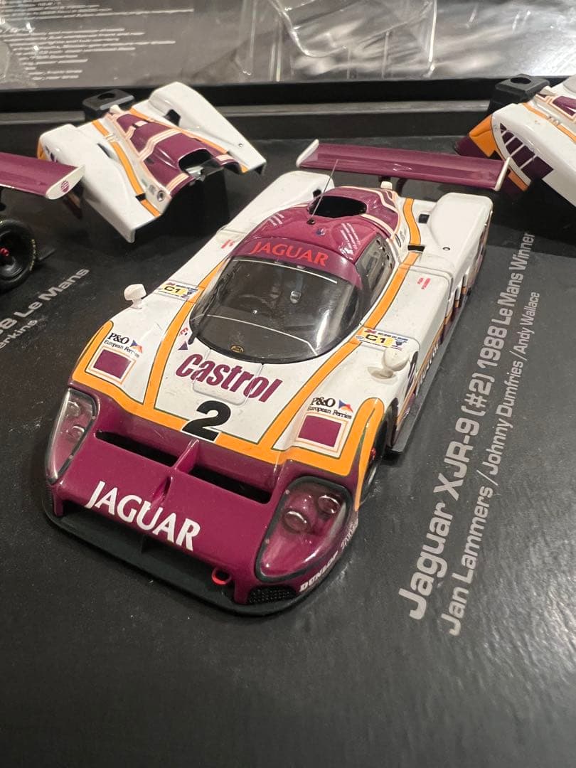 JAGUAR XJR-9 ルマン スペシャル ミニカー 3台セット