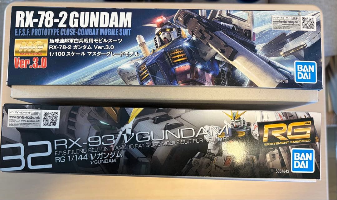 MGガンダムVer.3.0 RGνガンダム