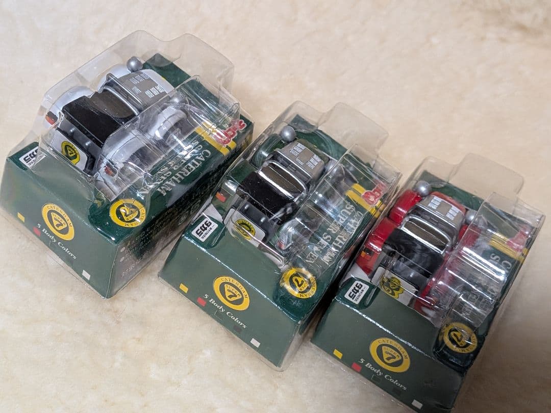 CATERHAM SUPER SEVEN チョロQ　フルカラー 5台セット