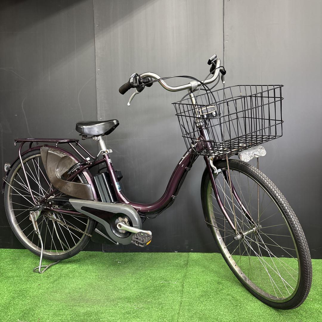 電動自転車 YAMAHA PAS Natura パープル　76★