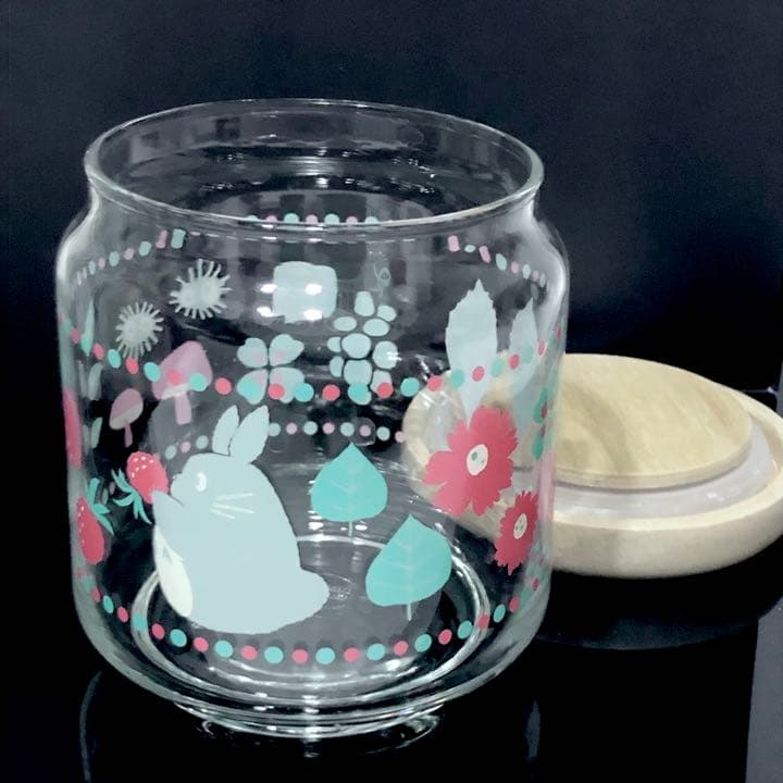 宮崎駿★となりのトトロ★人気★レア★ボトル★ガラス★容器★キャニスター★瓶★2個