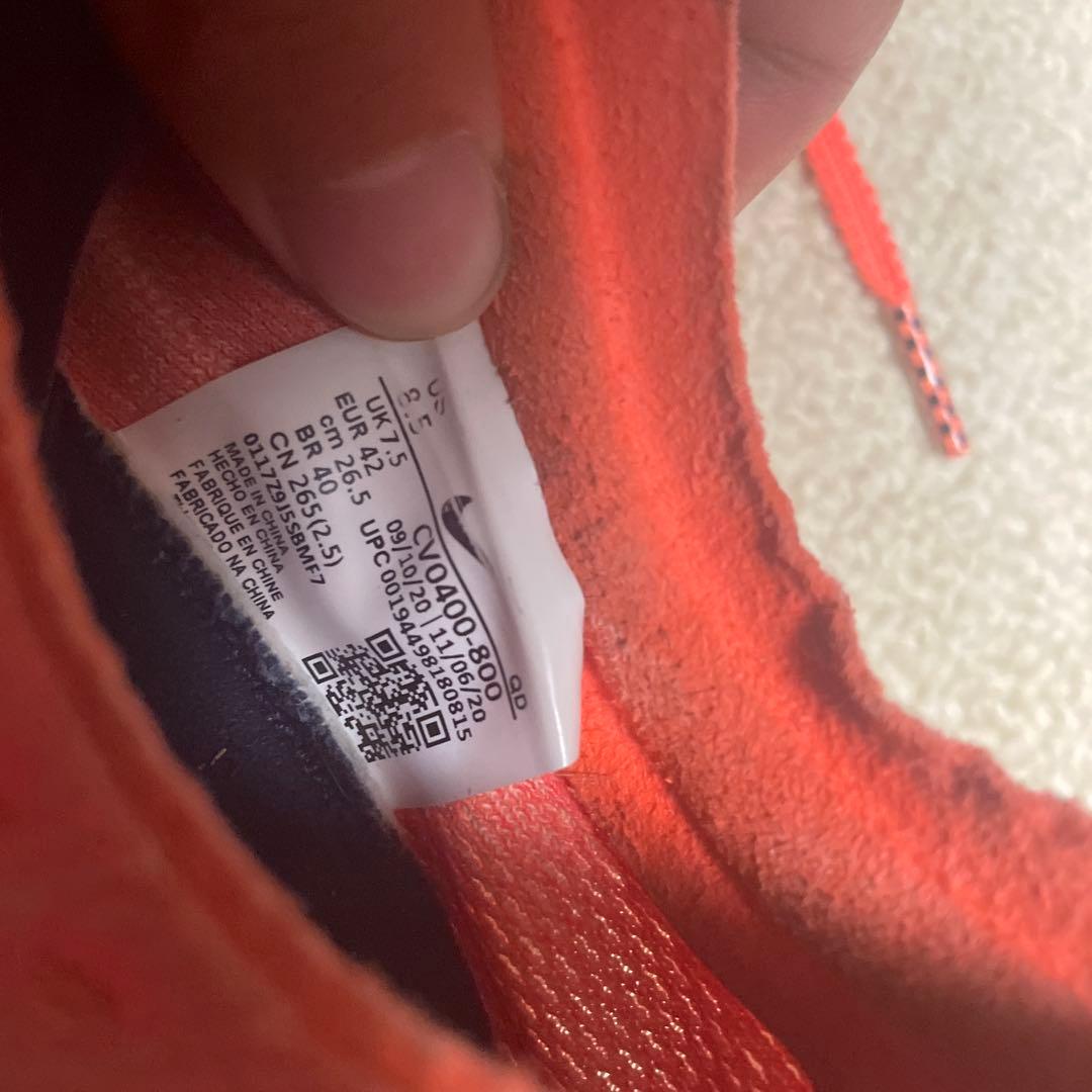 【美品・最安値使用4回】 NIKEzoom ドラゴンフライ26.5 赤 レア
