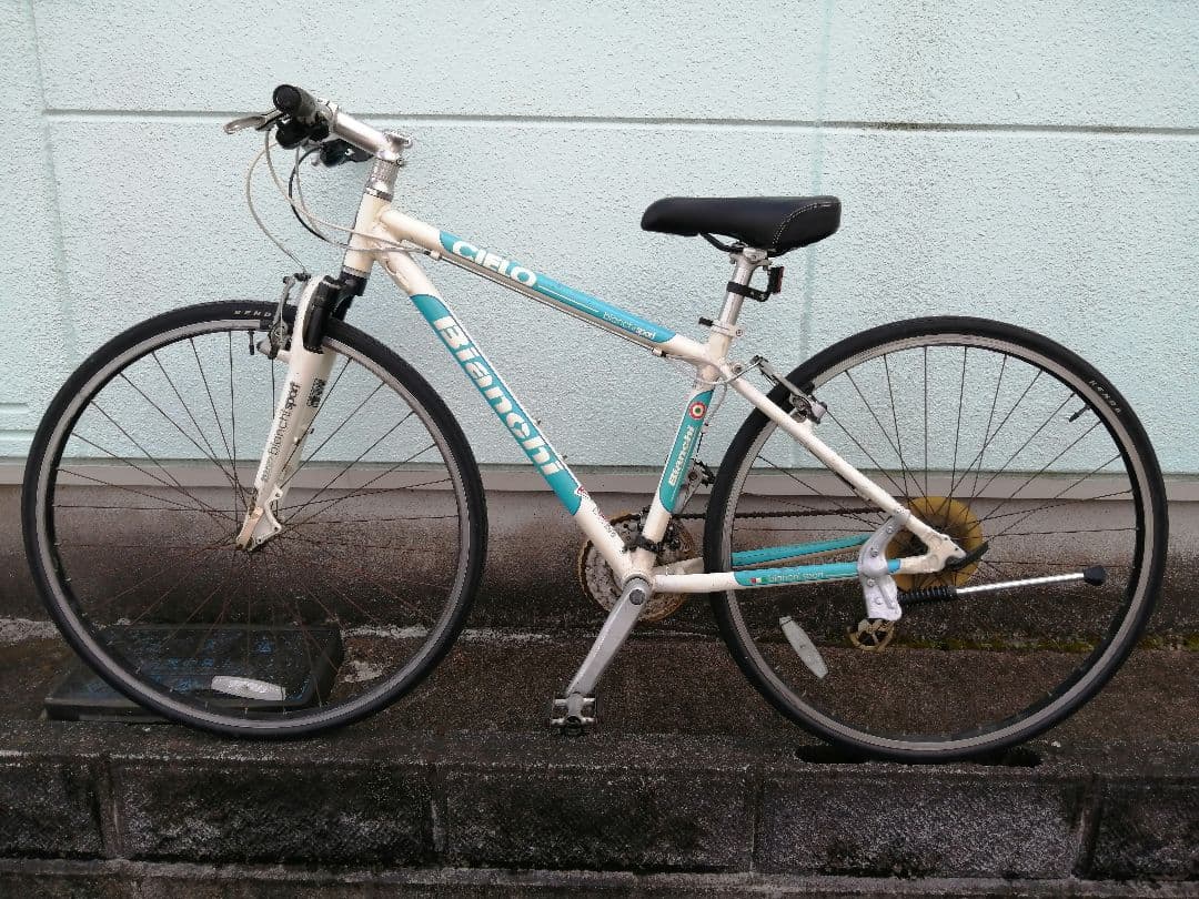 クロスバイクBianchi CIELO走る曲がる止まる問題なしサイズおおよそS位