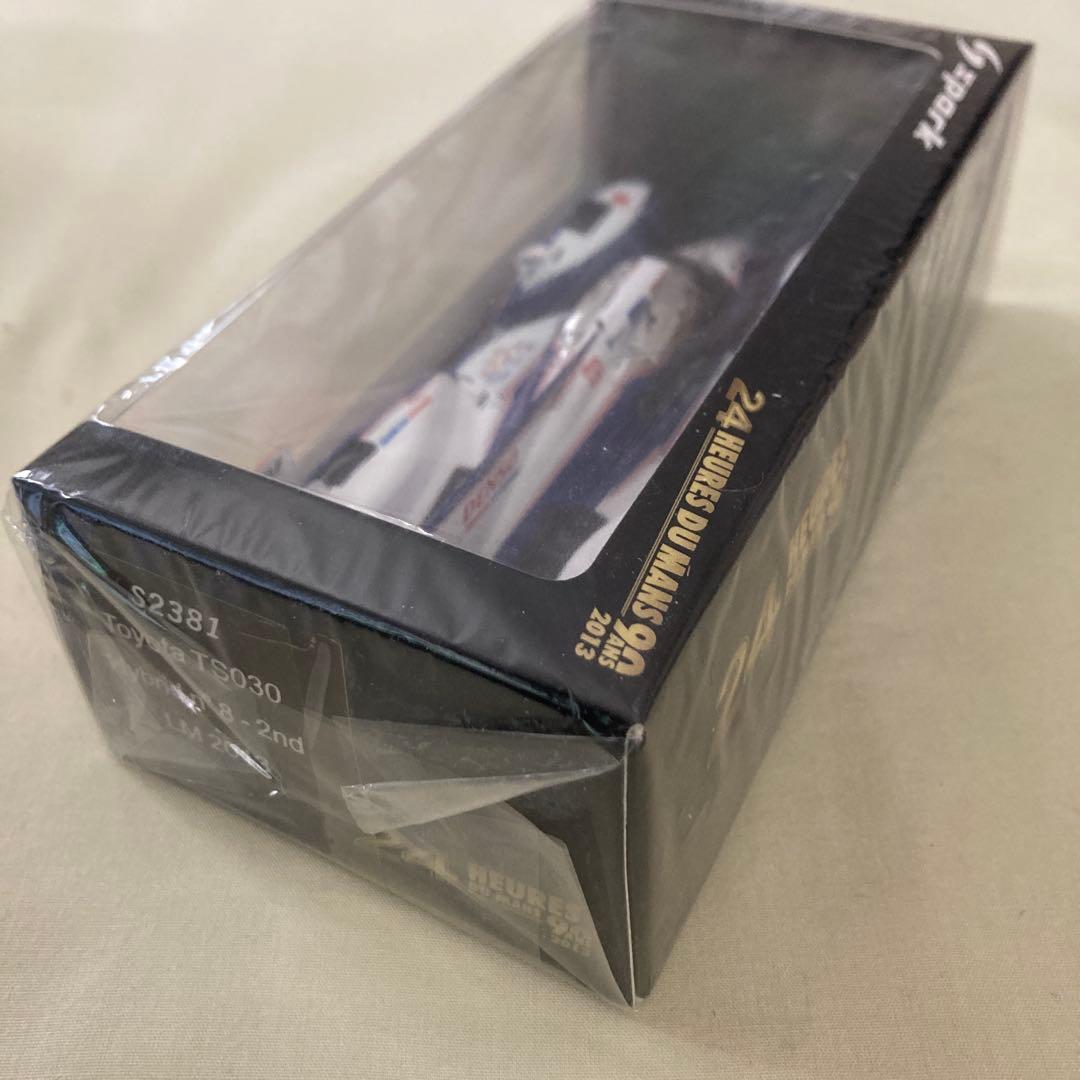 スパーク 1/43 トヨタ TS030 HYBRID LM2013No.8 2位