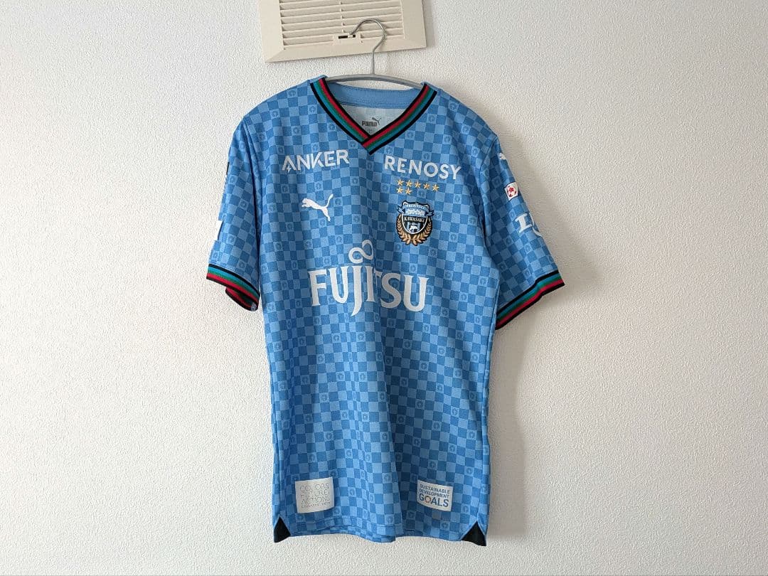川崎フロンターレ　ユニフォーム　2024 山本悠樹　77 L　タオルマフラー