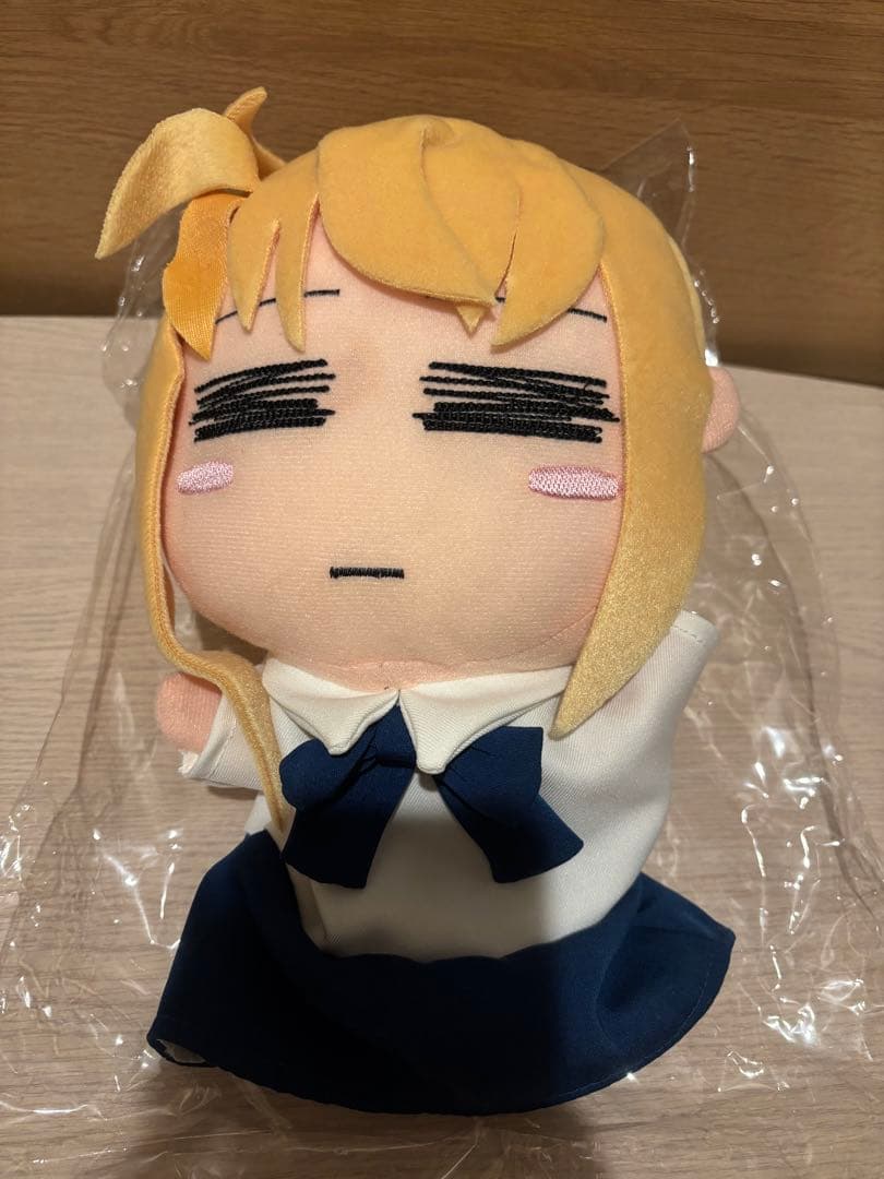 fate/stay night セイバー　ハンドパペット