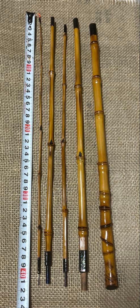 【ハンドメイド】フナ 小物竿　印籠繋ぎ　竹竿
