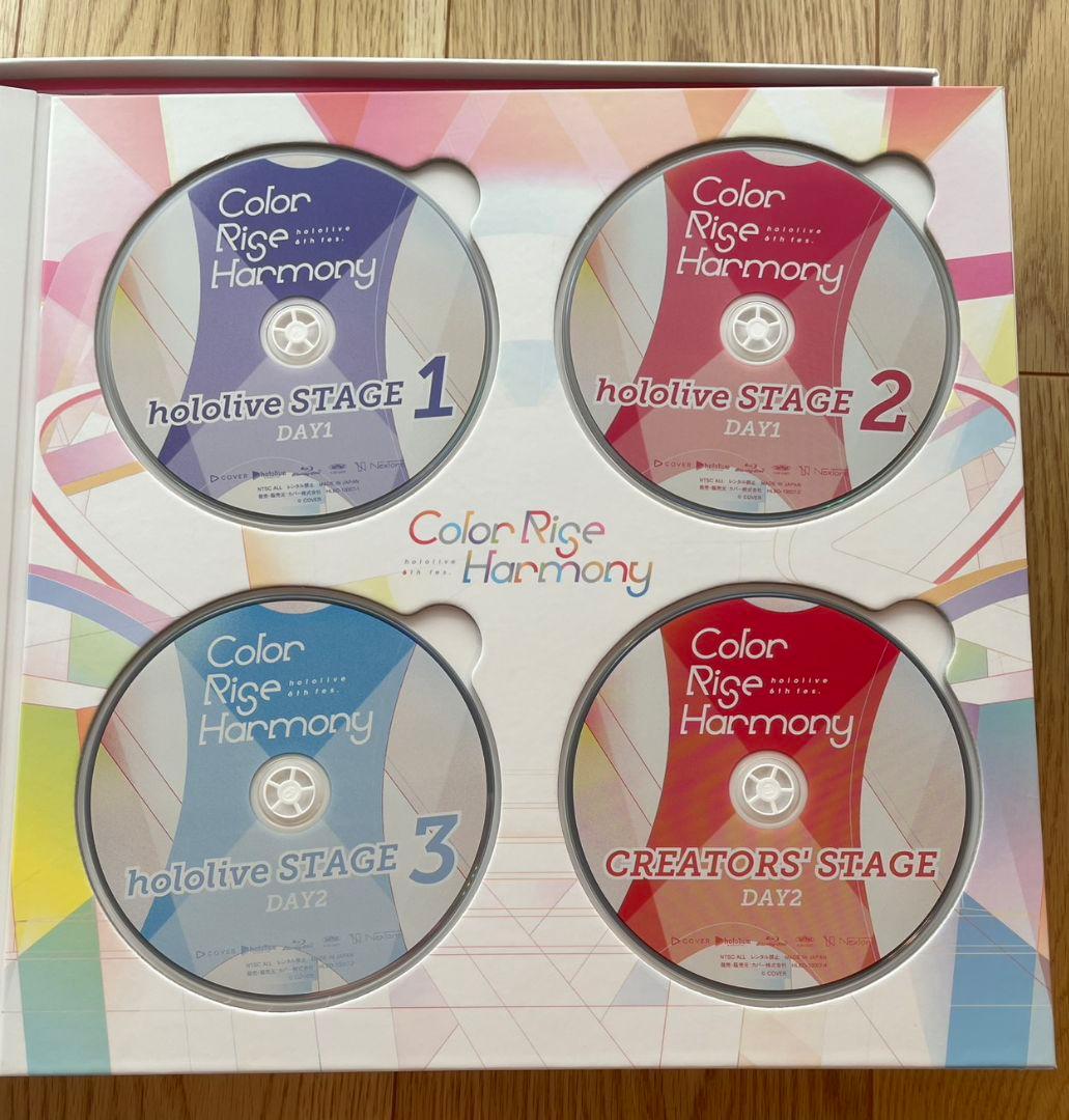 ホロライブ 6th Color Rise Harmony Blu-ray