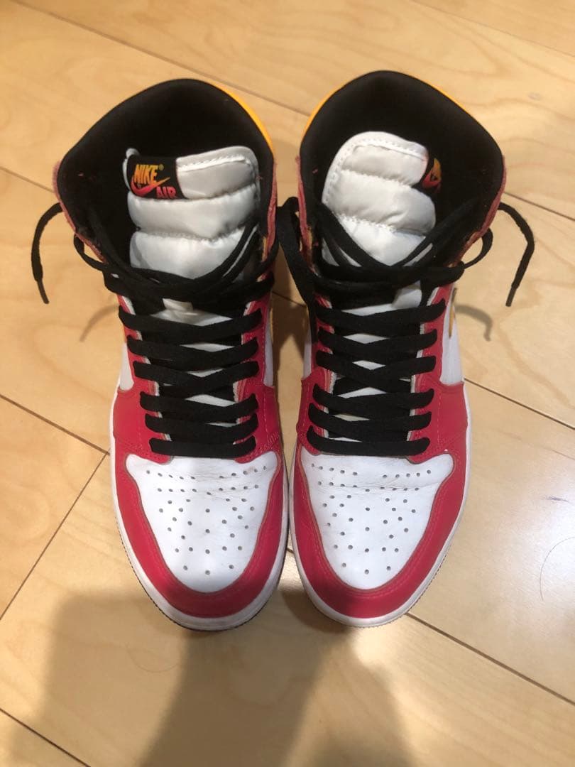 Nike Air Jordan 1 ピンク/オレンジ ハイカットシューズ