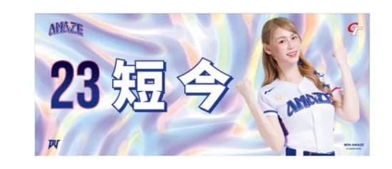 2026　WBC　台湾チア　23　短今　タンジン　応援　タオル