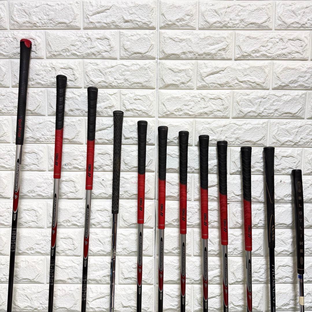 ゴルフセット　初心者応援　YONEX NANO V ラウンド仕様　飛距離抜群