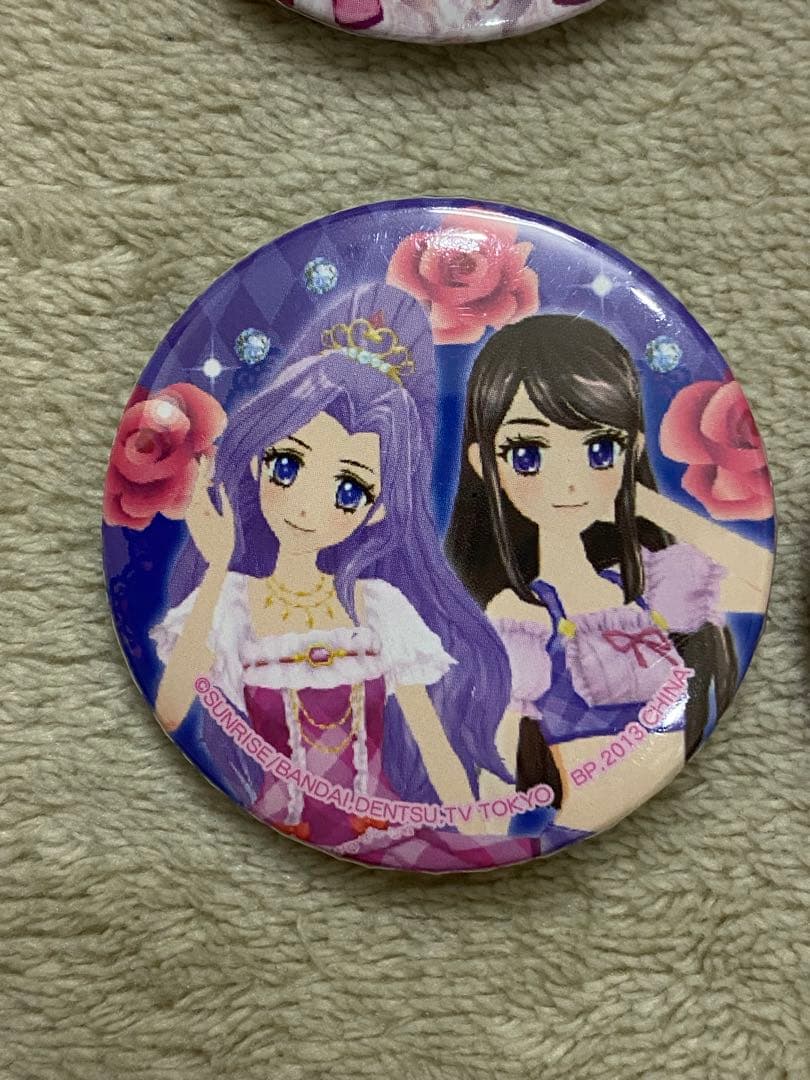 希少　アイカツ　缶バッジコレクション　フルコンプ　全10種　アミューズメント