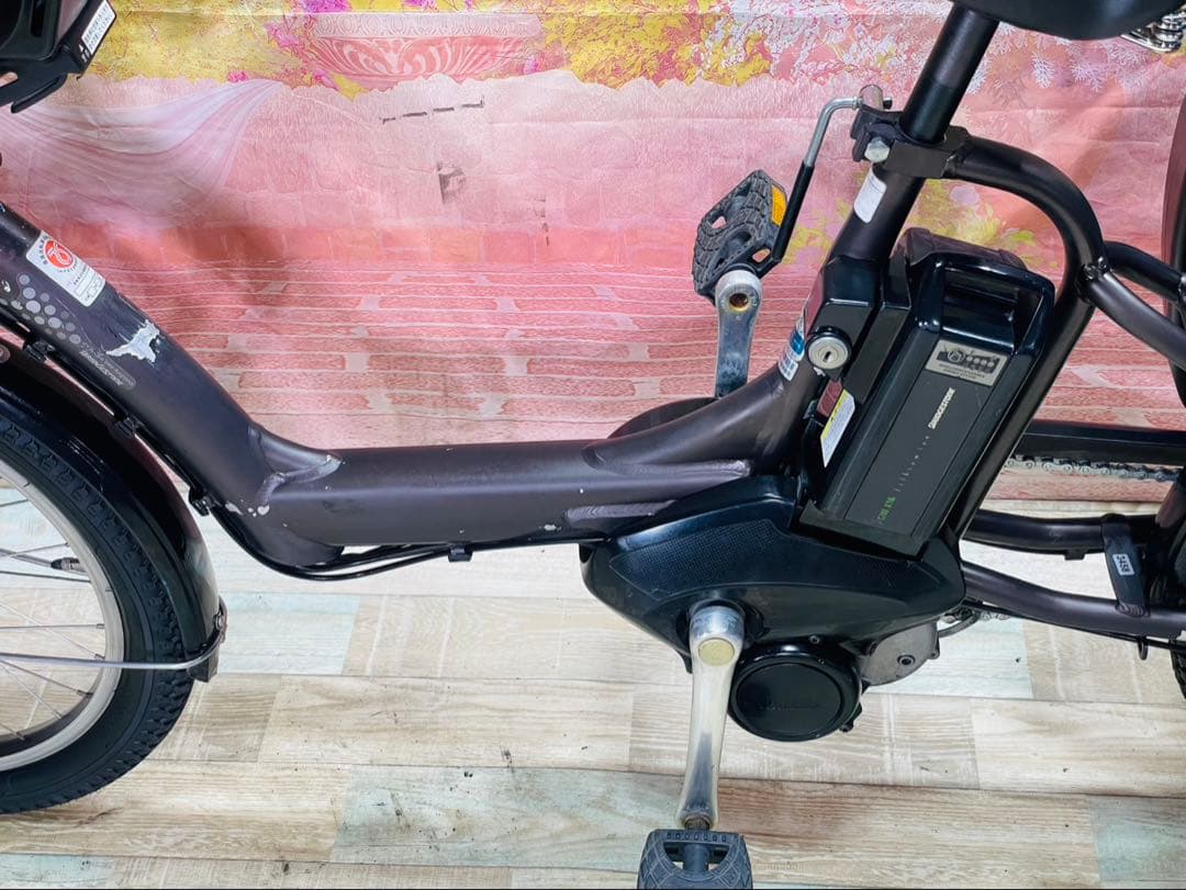ZK3458 電動自転車 ブリヂストン アンジェリーノ 子供乗せ 20インチ