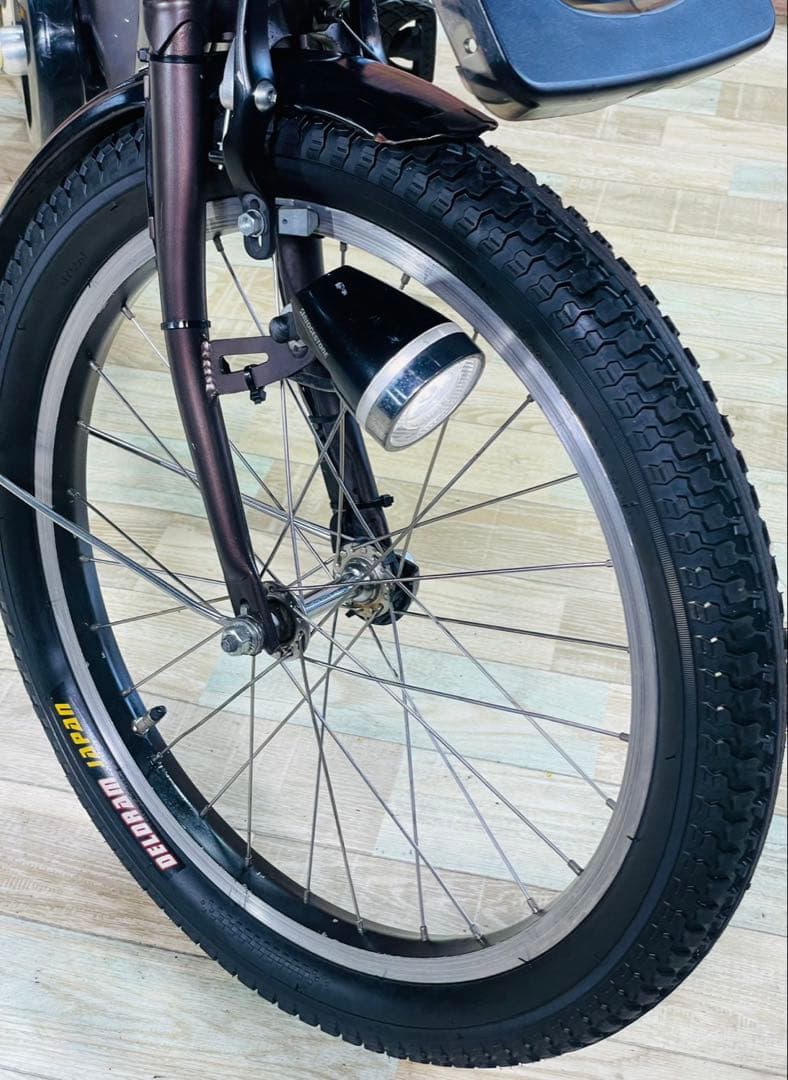 ZK3458 電動自転車 ブリヂストン アンジェリーノ 子供乗せ 20インチ
