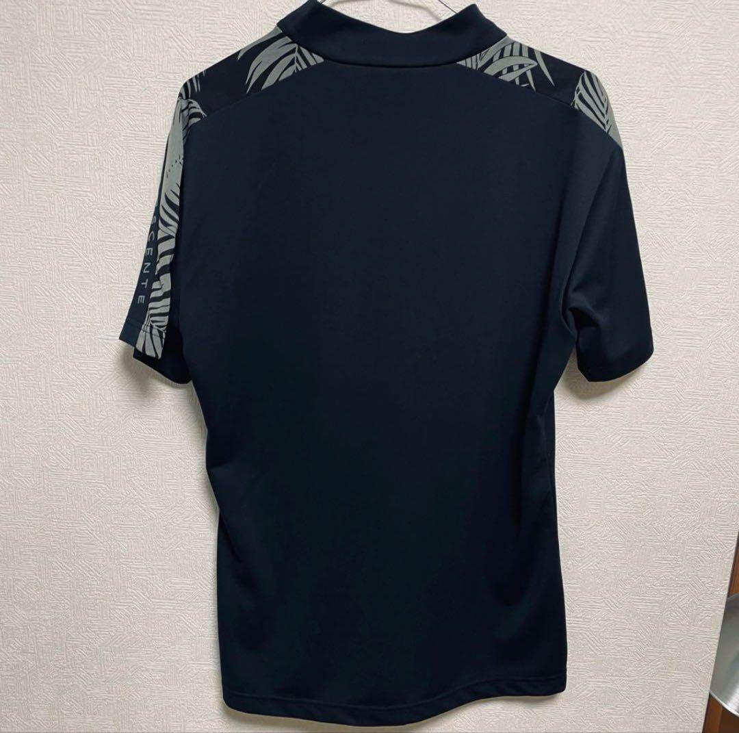 【超美品】デサントゴルフ 半袖ハイネックシャツ