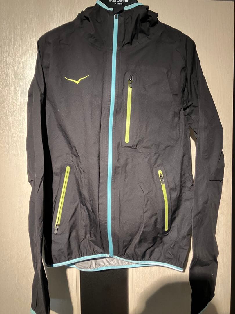 HOKA 　Tecksy Waterproof Jacket ブラック XS