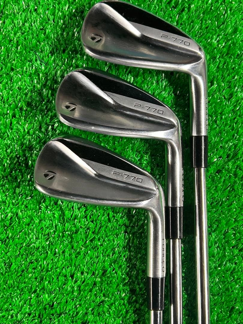 【P770アイアン】テーラーメイド #5〜Pw DGツアーイシューS200