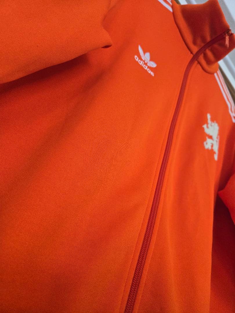 オランダ代表 × adidas トラックジャケット｜復刻モデル｜Lサイズ