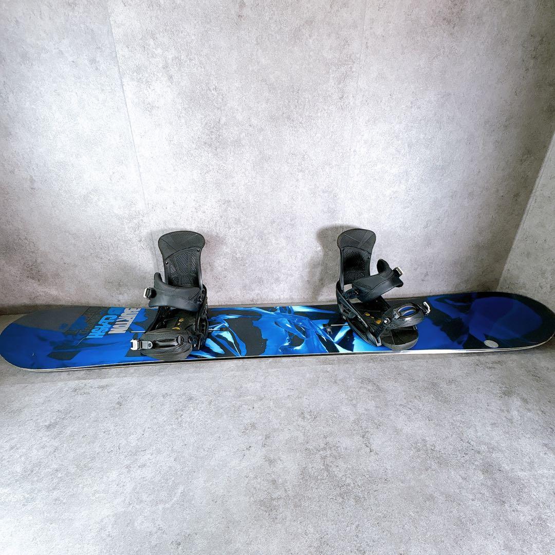 【BURTON2点セット】メンズスノーボード　バートン158cm バイン付き