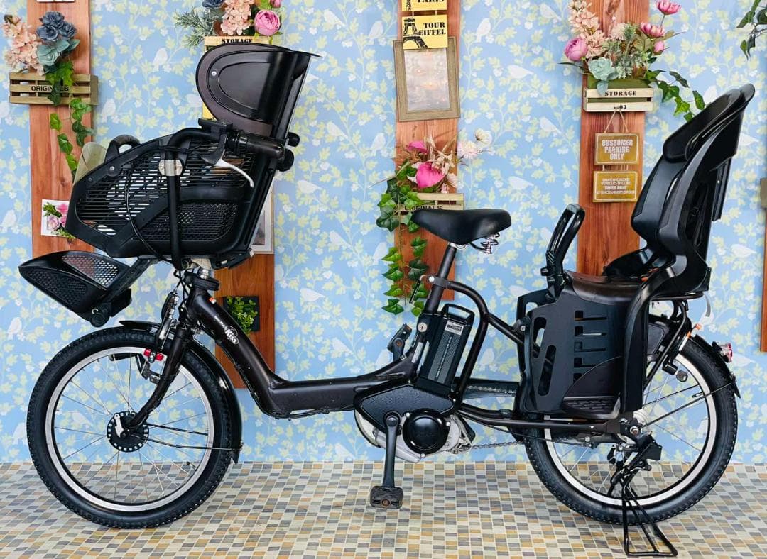 お値下げ可能！【YAMAHA】電動アシスト自転車チャイルドシート付き1931